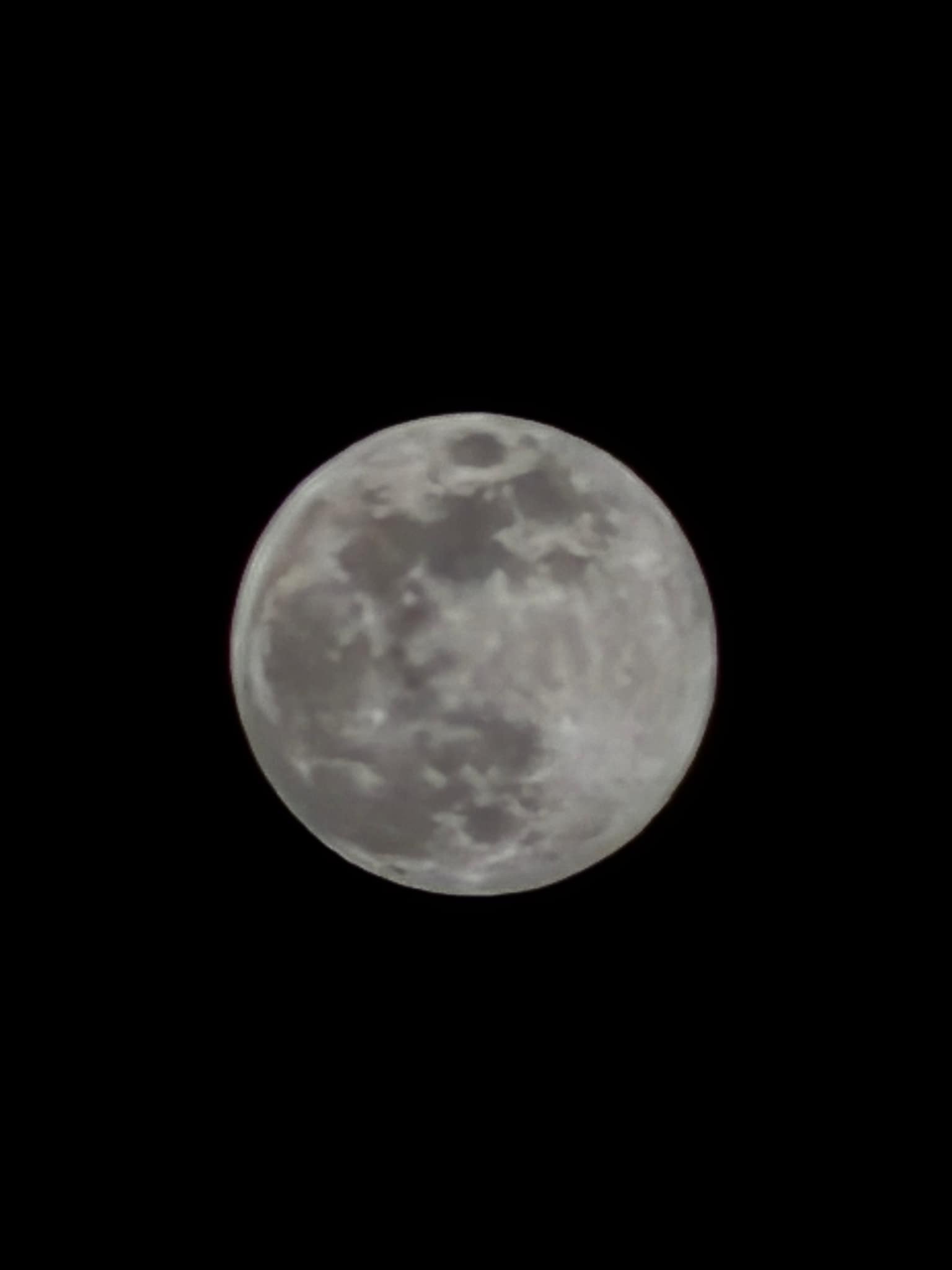 Moon in the sky