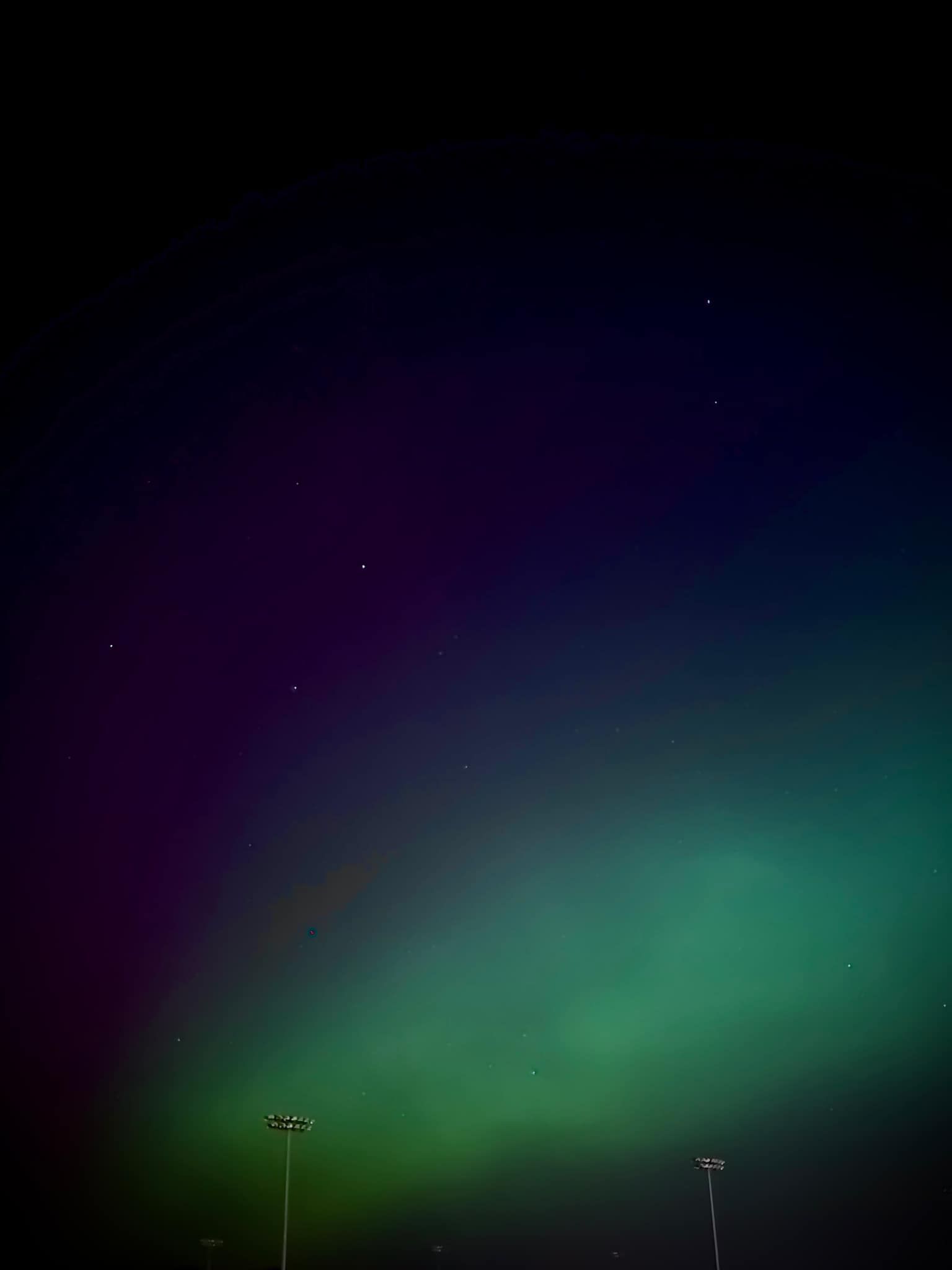 Northern lights effect