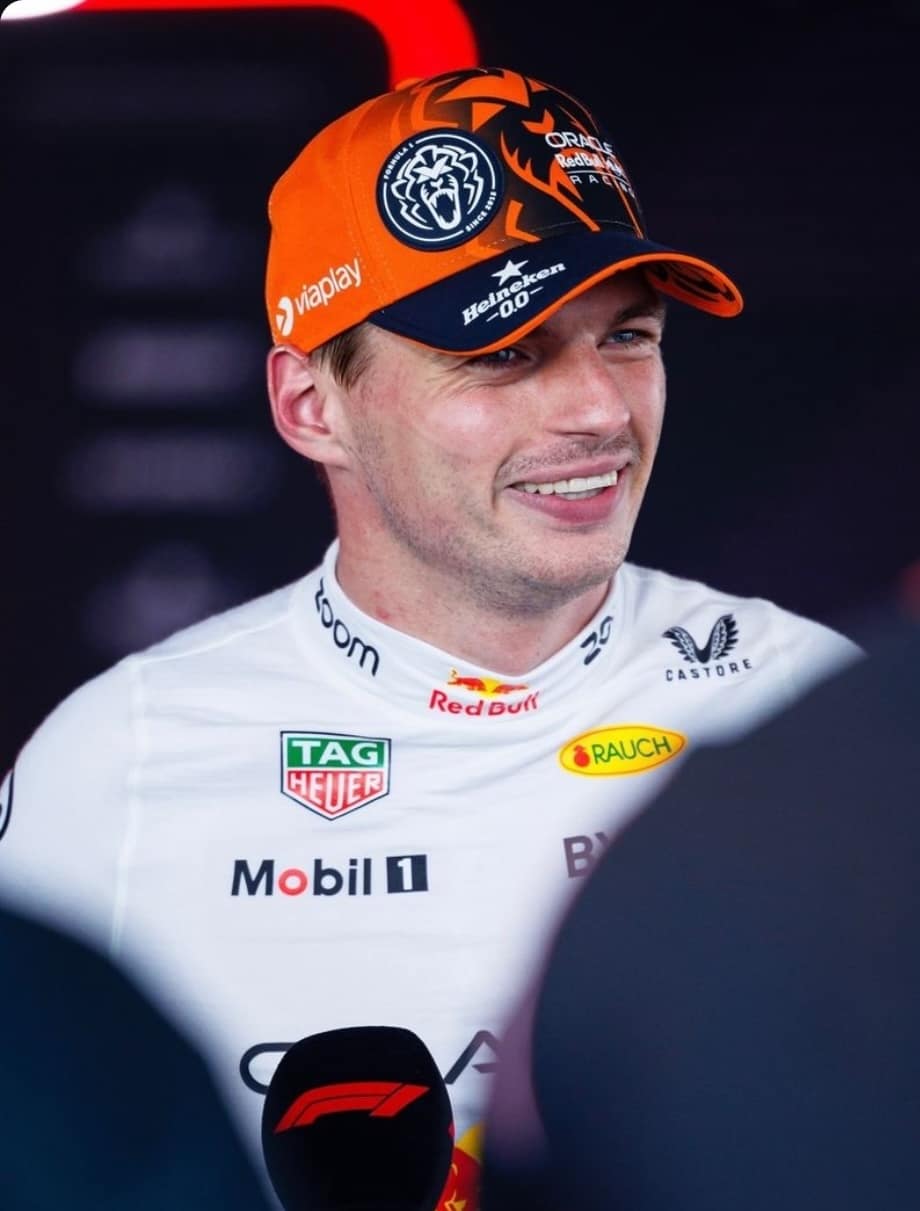 Max Verstappen portrait, Red Bull Racing livery